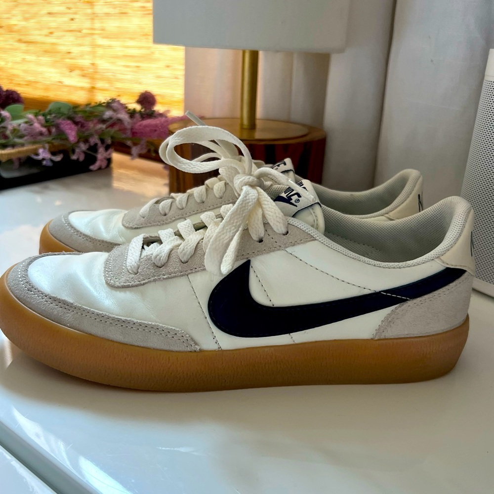 Nike Killshot Navy and White Sneakers